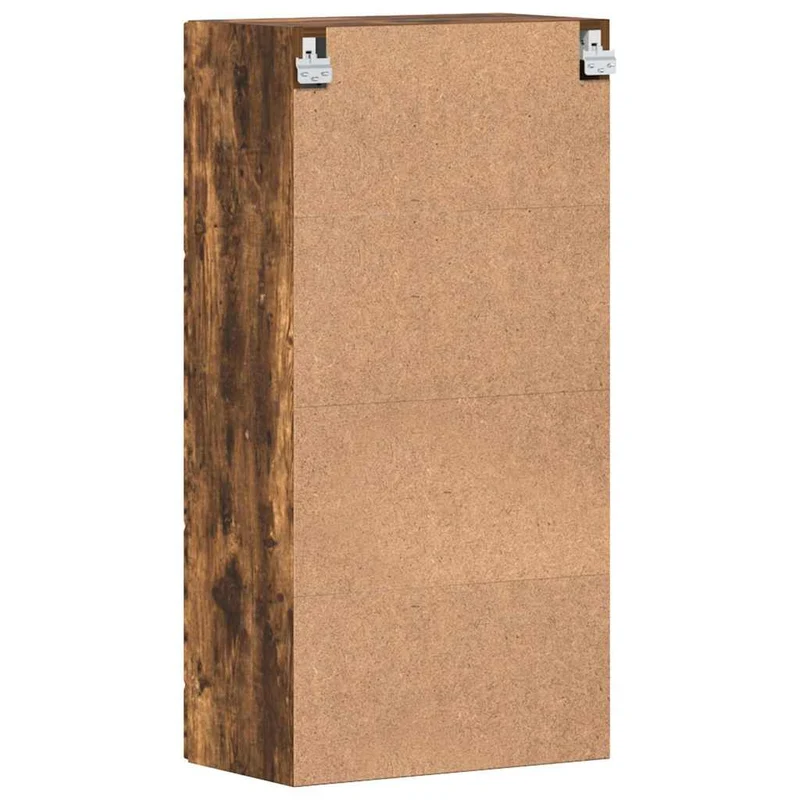 Wandschrank mit Glastür und -böden - 100 cm