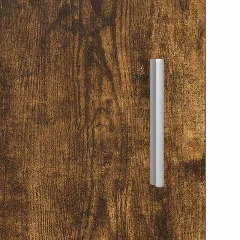 Wandschrank mit Glastür und -böden - 100 cm