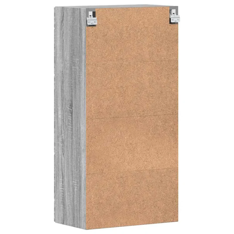 Wandschrank mit Glastür und -böden - 100 cm