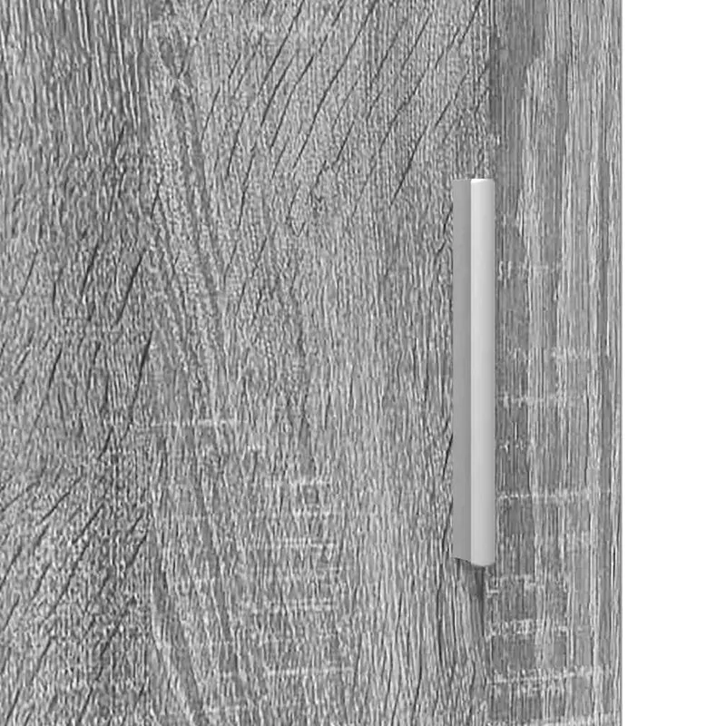 Wandschrank mit Glastür und -böden - 100 cm