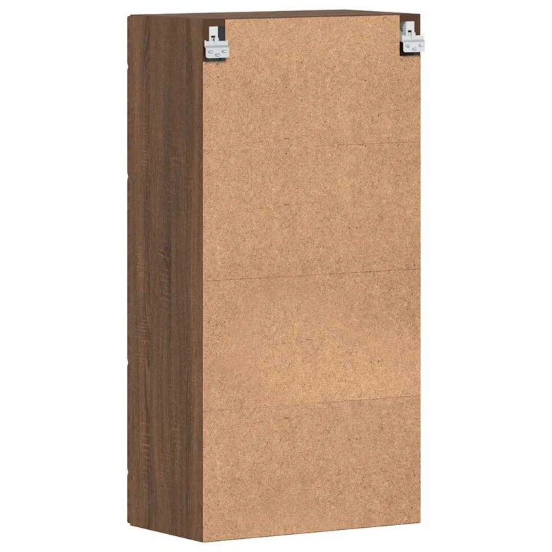 Wandschrank mit Glastür und -böden - 100 cm