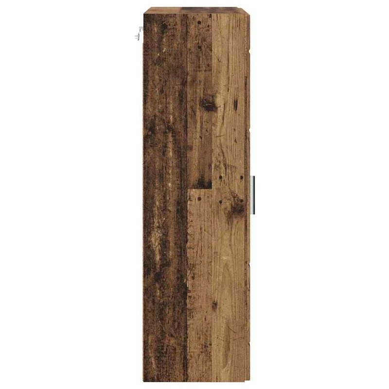 Wandschrank mit Glastür und -böden - 100 cm