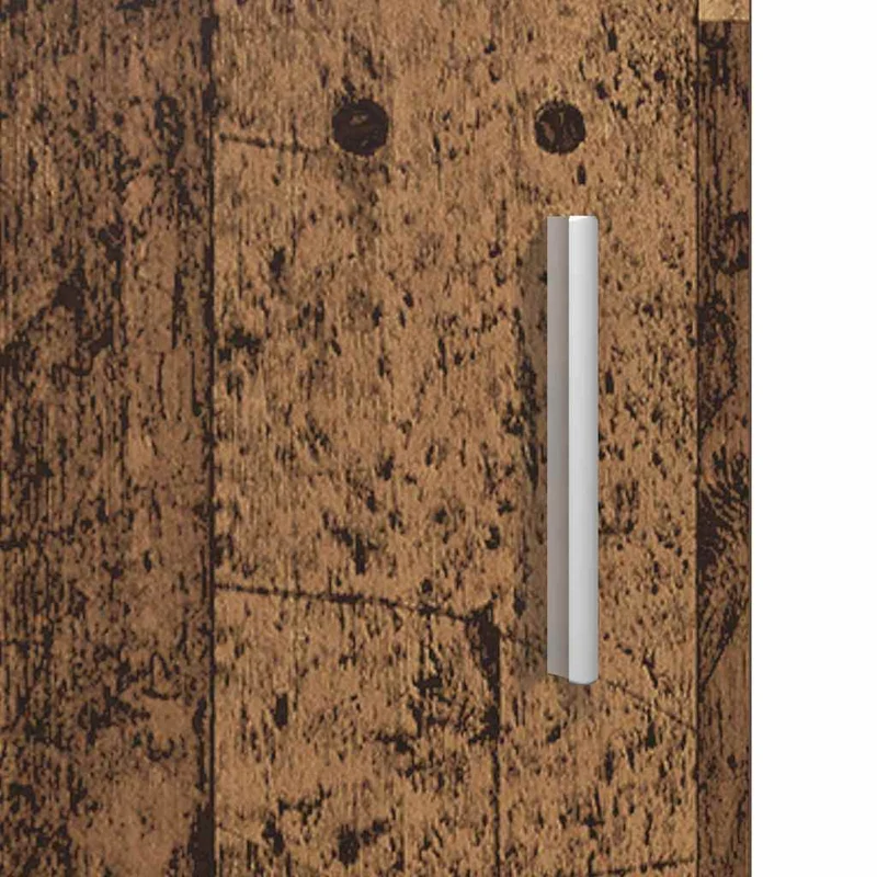 Wandschrank mit Glastür und -böden - 100 cm