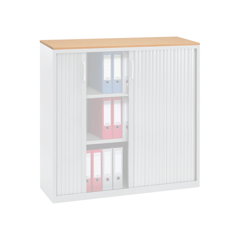 Holztop (Ahorn) für Rollladenschrank