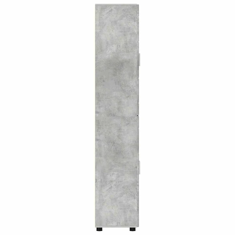 Highboard mit 4 Glastüren - Vitrine 182 cm hoch