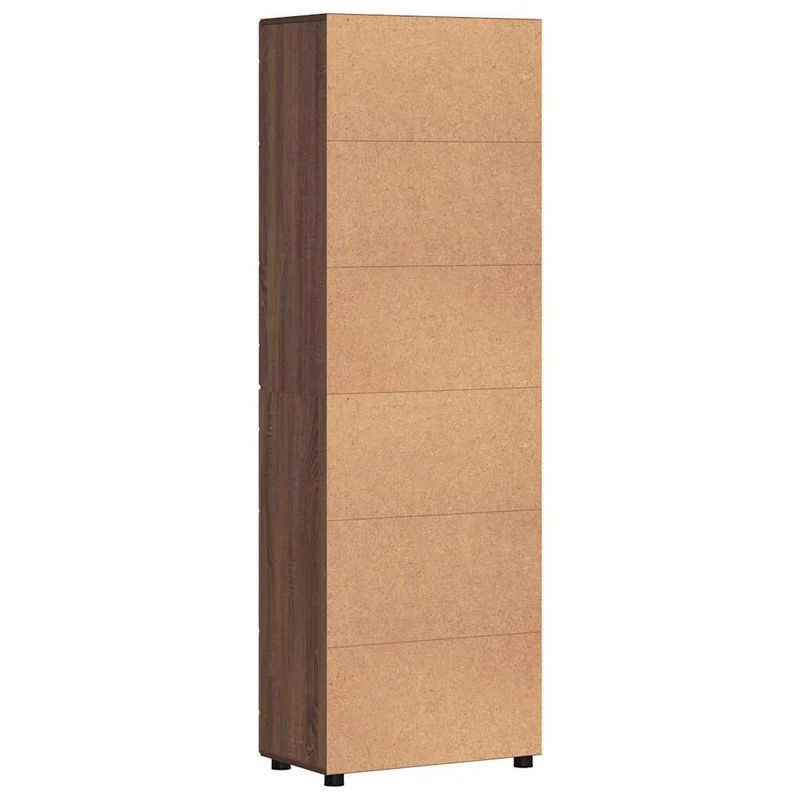 Highboard mit 4 Glastüren - Vitrine 182 cm hoch