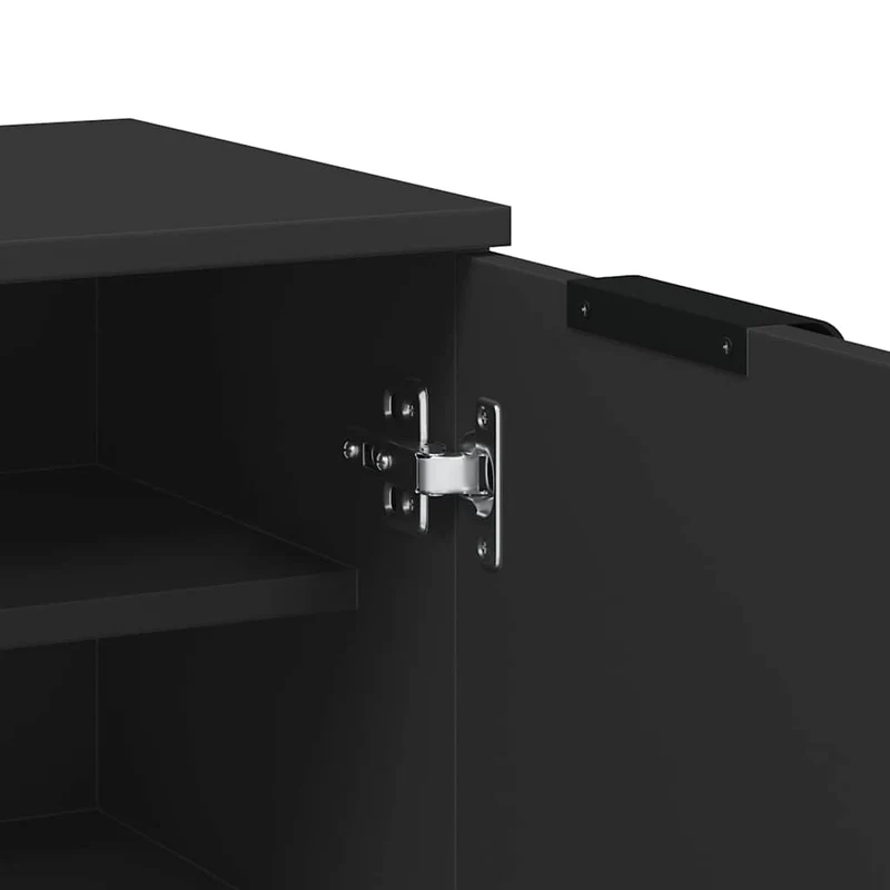Geschlossener Schuhschrank mit 6 Regalböden