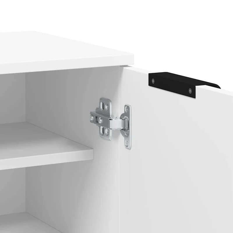 Geschlossener Schuhschrank mit 6 Regalböden