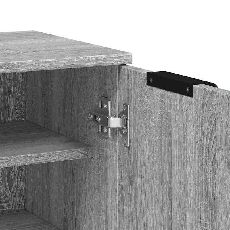 Geschlossener Schuhschrank mit 6 Regalböden