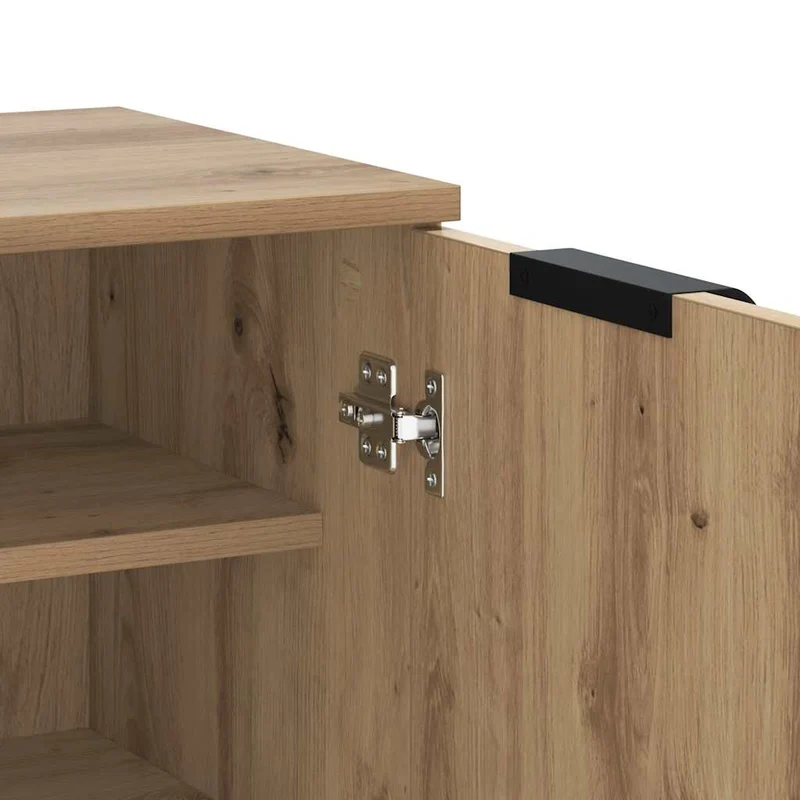 Geschlossener Schuhschrank mit 6 Regalböden