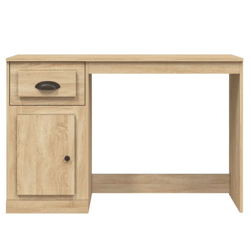 Moderner, stabiler Schreibtisch mit Schublade, 115 cm