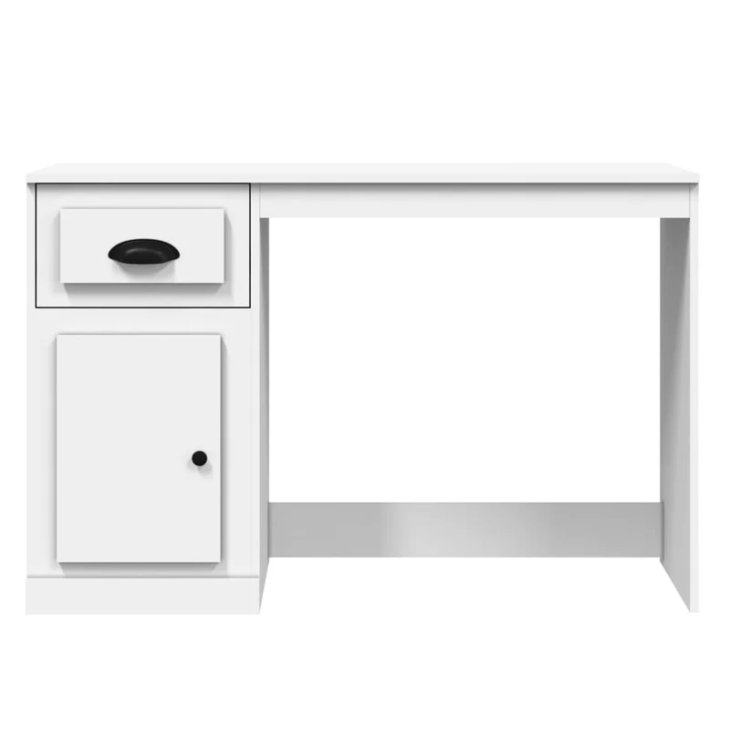 Moderner, stabiler Schreibtisch mit Schublade, 115 cm