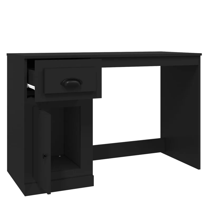 Moderner, stabiler Schreibtisch mit Schublade, 115 cm