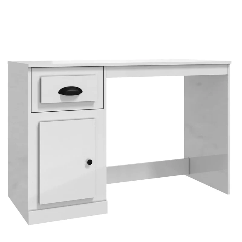 Moderner, stabiler Schreibtisch mit Schublade, 115 cm