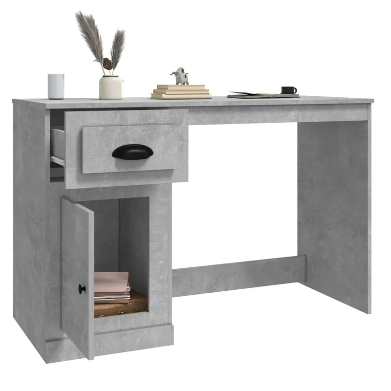Moderner, stabiler Schreibtisch mit Schublade, 115 cm
