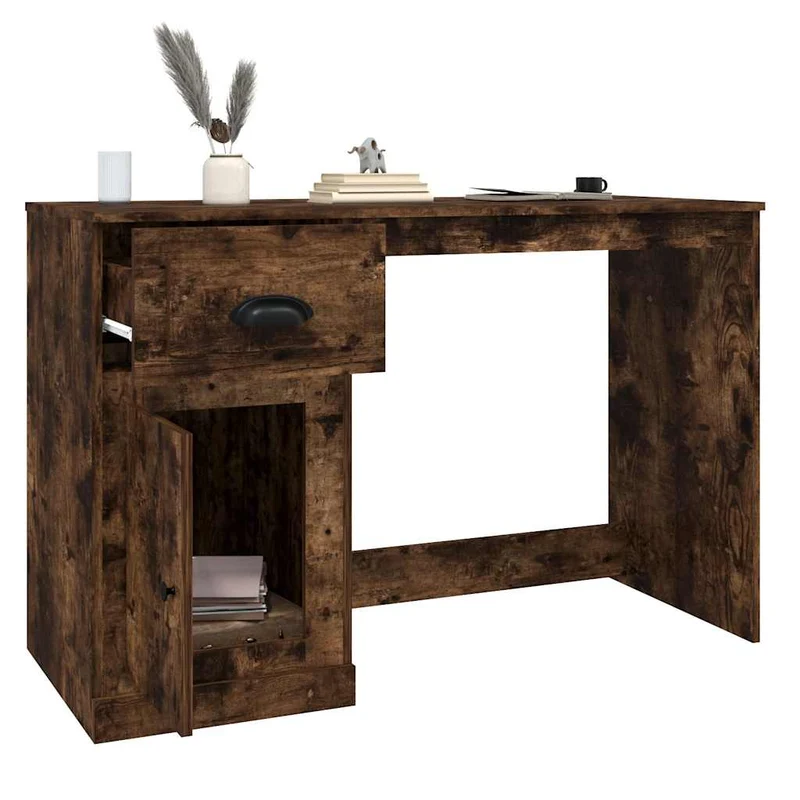 Moderner, stabiler Schreibtisch mit Schublade, 115 cm