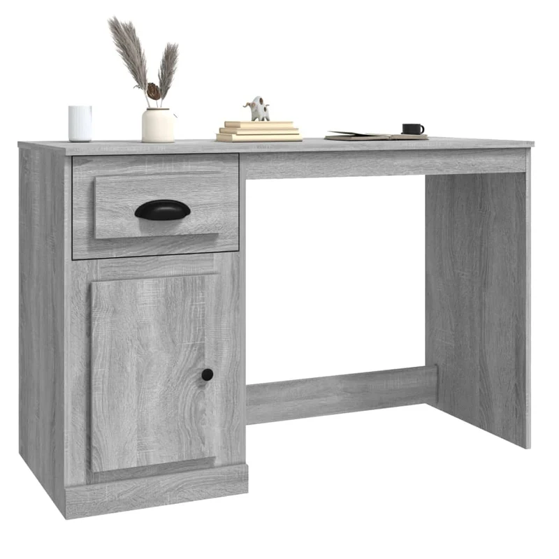 Moderner, stabiler Schreibtisch mit Schublade, 115 cm