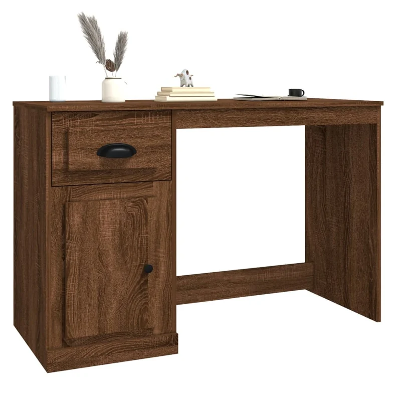 Moderner, stabiler Schreibtisch mit Schublade, 115 cm