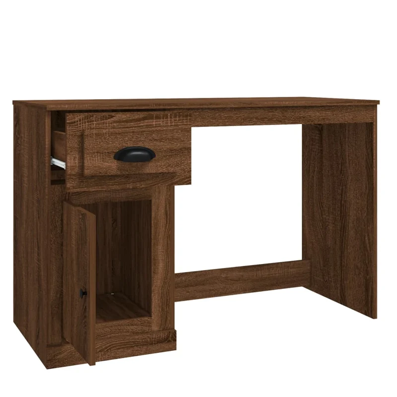 Moderner, stabiler Schreibtisch mit Schublade, 115 cm