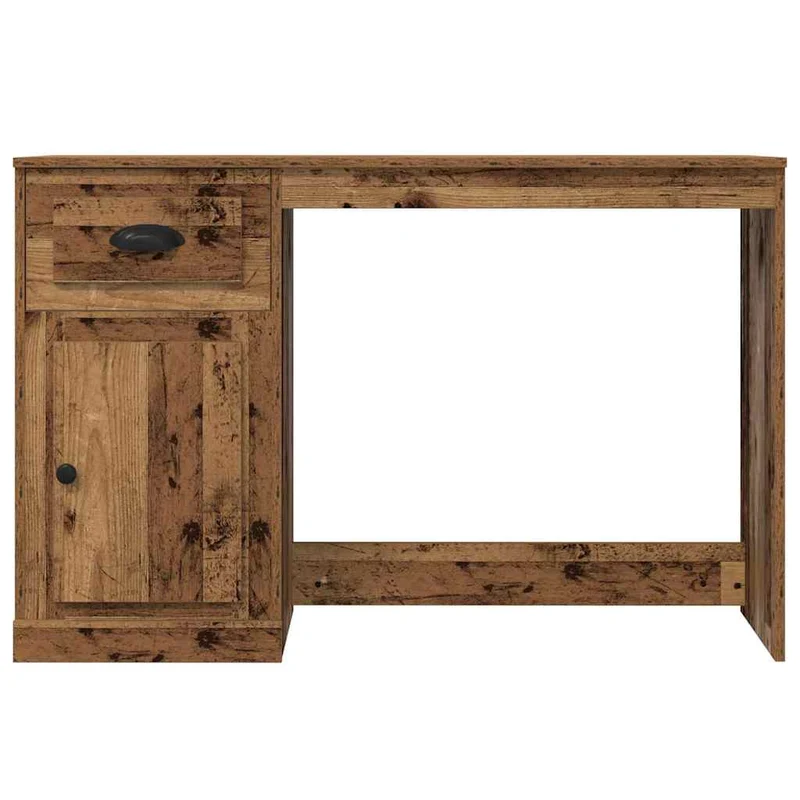 Moderner, stabiler Schreibtisch mit Schublade, 115 cm