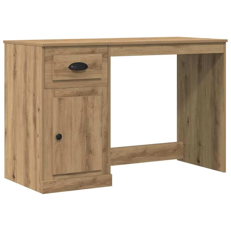 Moderner, stabiler Schreibtisch mit Schublade, 115 cm