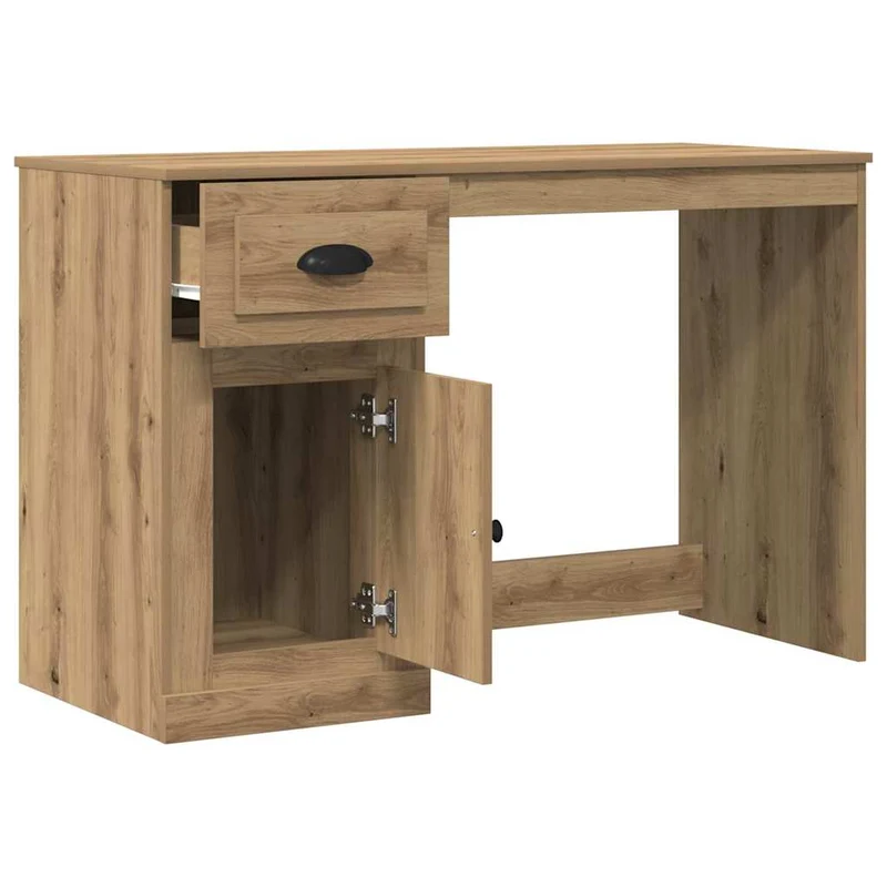 Moderner, stabiler Schreibtisch mit Schublade, 115 cm