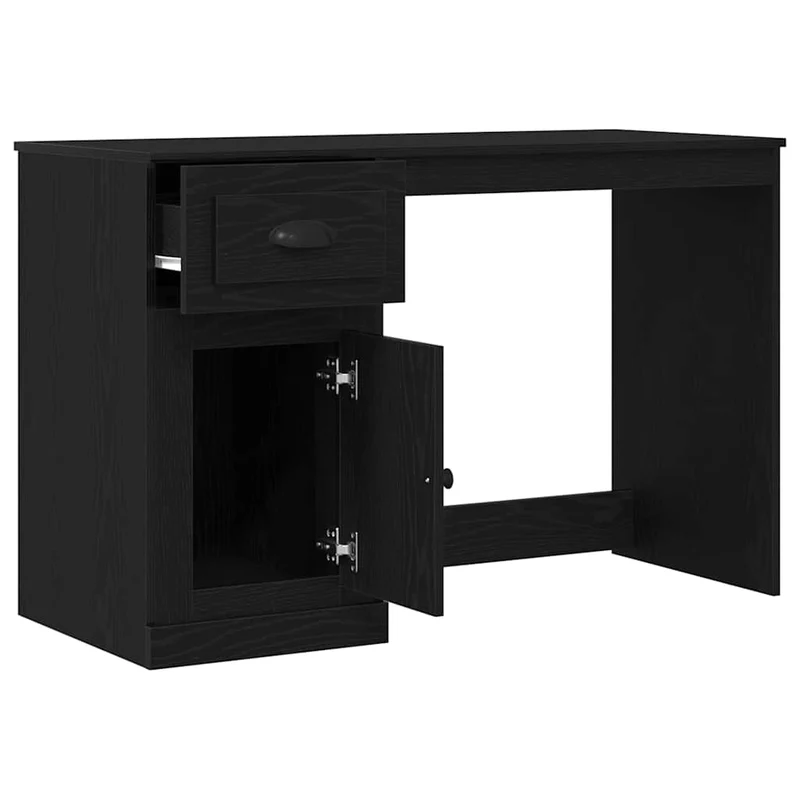 Moderner, stabiler Schreibtisch mit Schublade, 115 cm