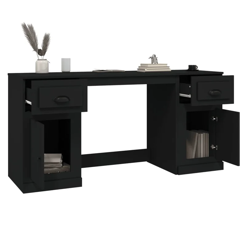 Schreibtisch mit großer Arbeitsfläche, 154 x 50 cm