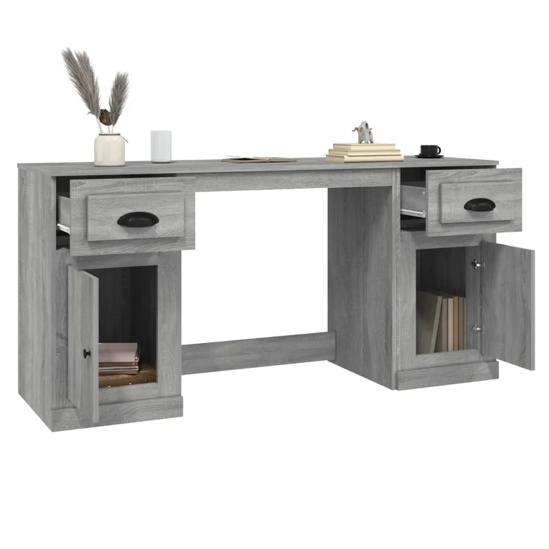 Schreibtisch mit großer Arbeitsfläche, 154 x 50 cm