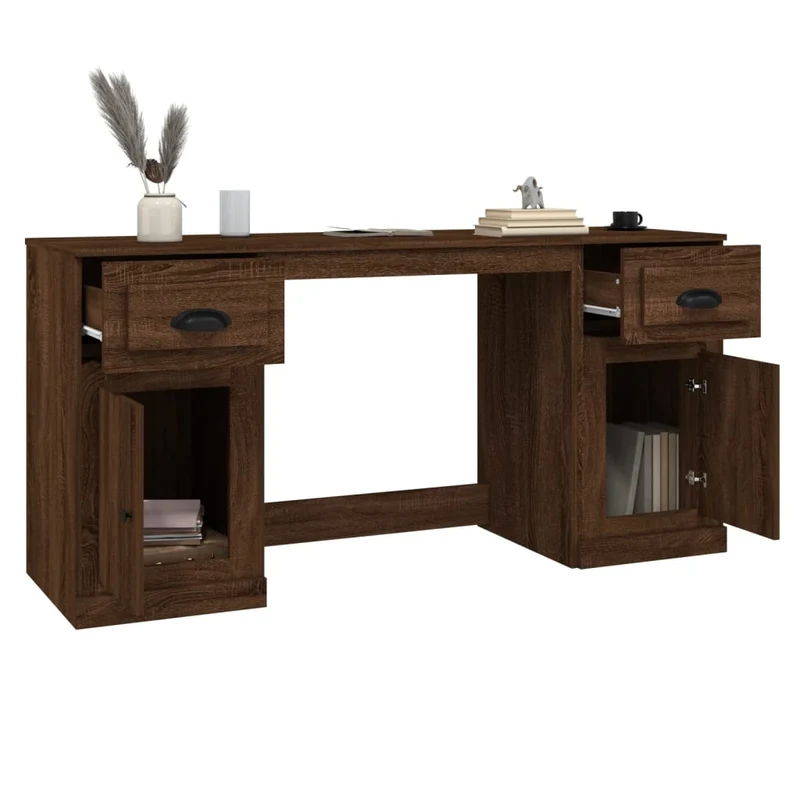 Schreibtisch mit großer Arbeitsfläche, 154 x 50 cm