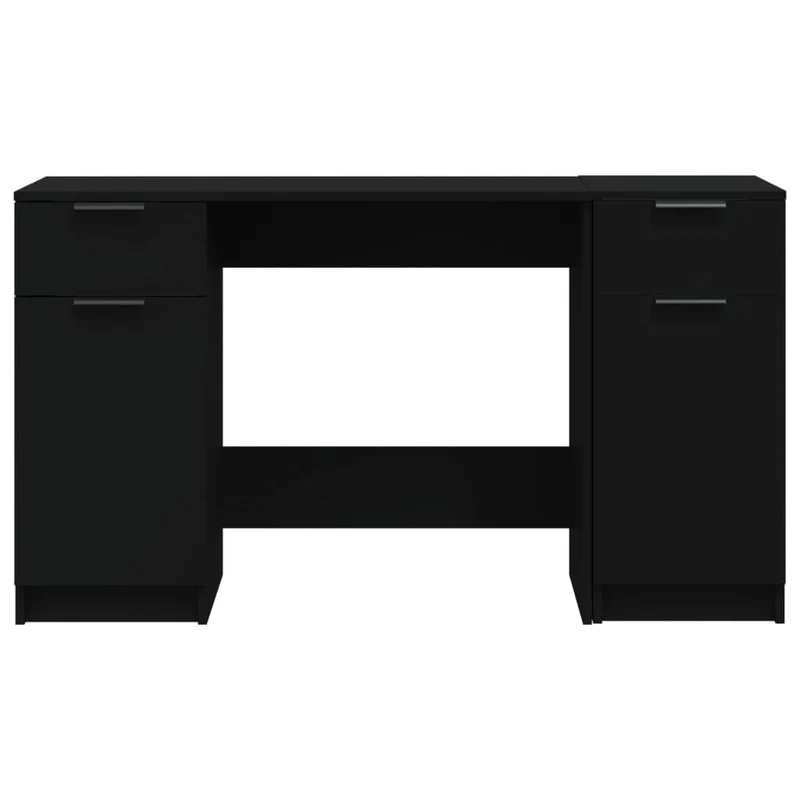 Computertisch mit Beistellschrank, 133,5 x 50 cm