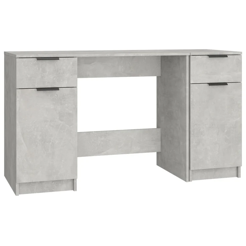Computertisch mit Beistellschrank, 133,5 x 50 cm
