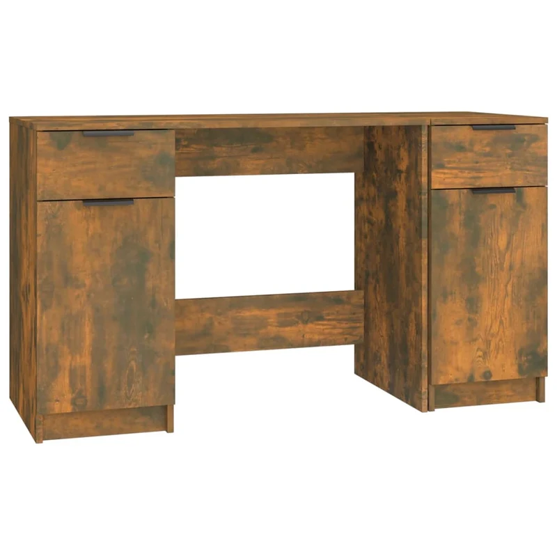 Computertisch mit Beistellschrank, 133,5 x 50 cm