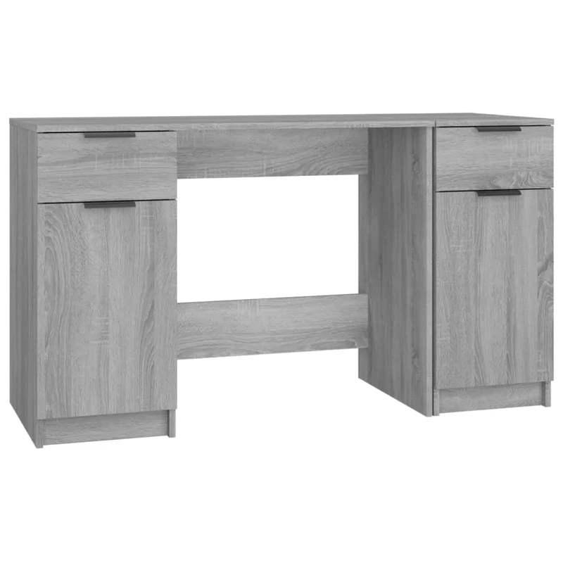 Computertisch mit Beistellschrank, 133,5 x 50 cm