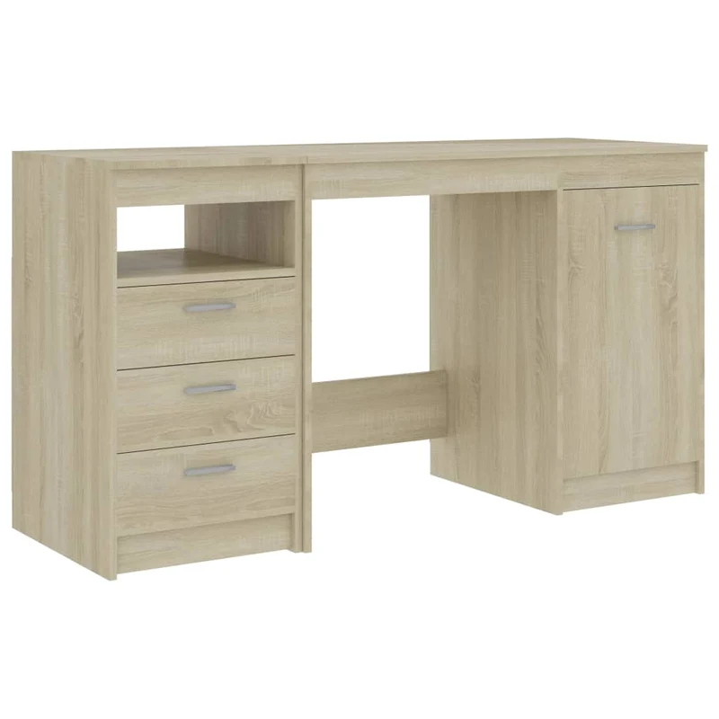Eleganter Schreibtisch mit viel Stauraum, 140 x 50cm