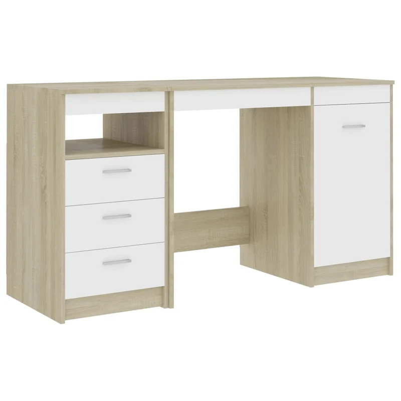 Eleganter Schreibtisch mit viel Stauraum, 140 x 50cm