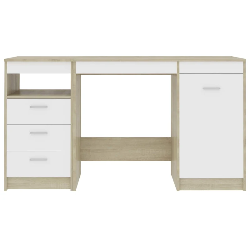 Eleganter Schreibtisch mit viel Stauraum, 140 x 50cm
