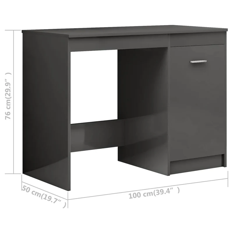 Eleganter Schreibtisch mit viel Stauraum, 140 x 50cm
