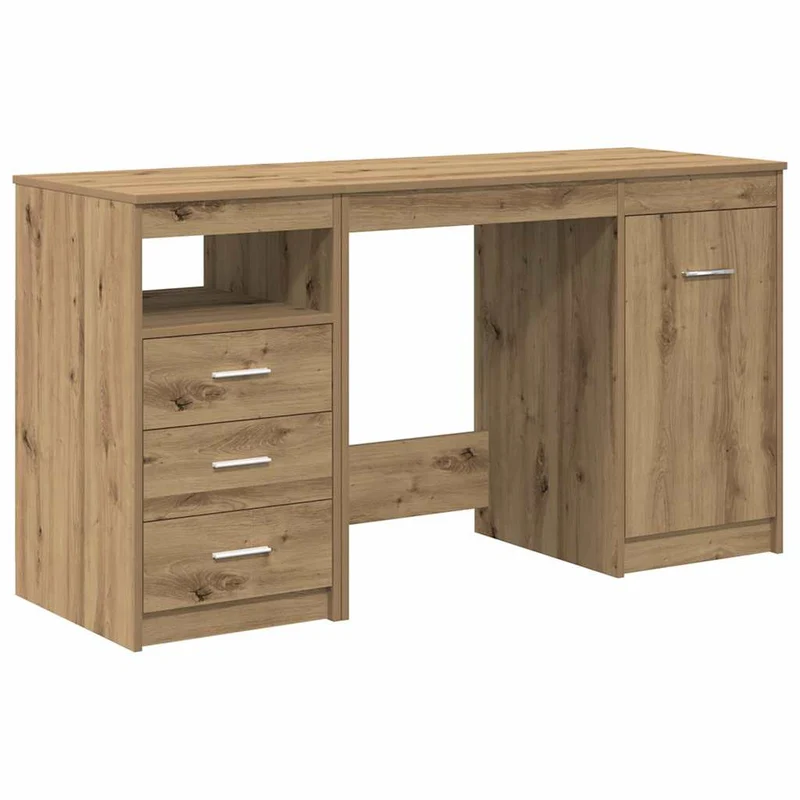 Eleganter Schreibtisch mit viel Stauraum, 140 x 50cm