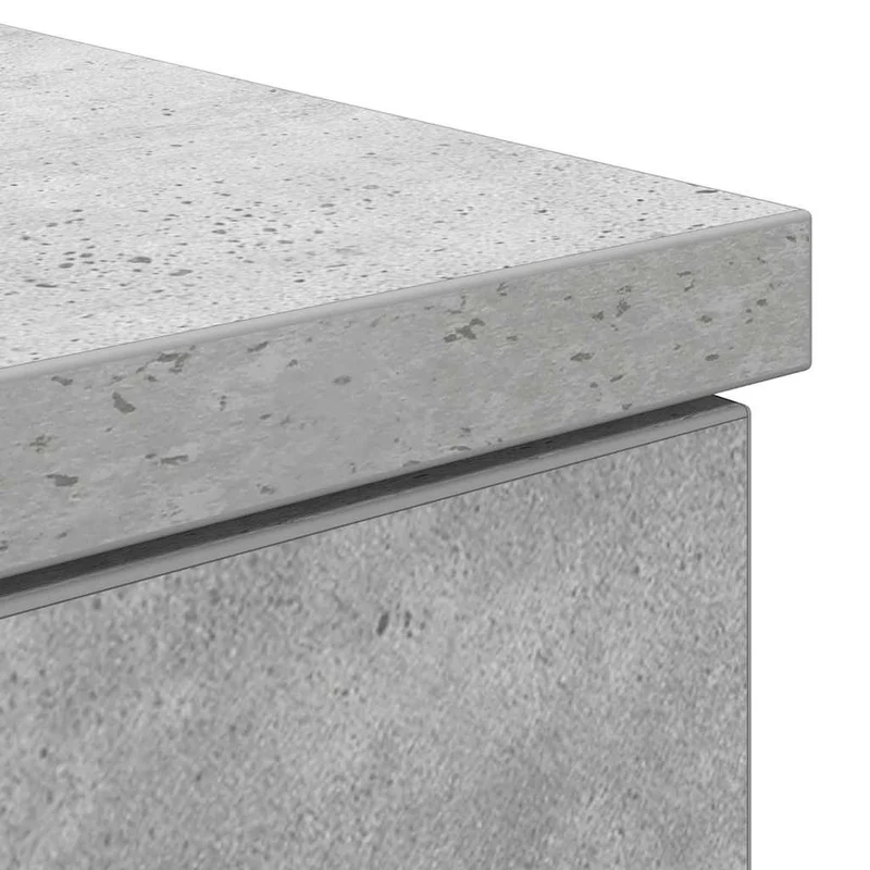 Großer Schreibtisch mit Schubladen und Türen, 140 cm