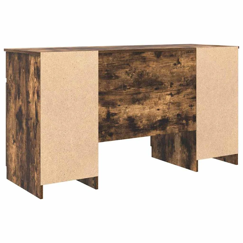 Großer Schreibtisch mit Schubladen und Türen, 140 cm