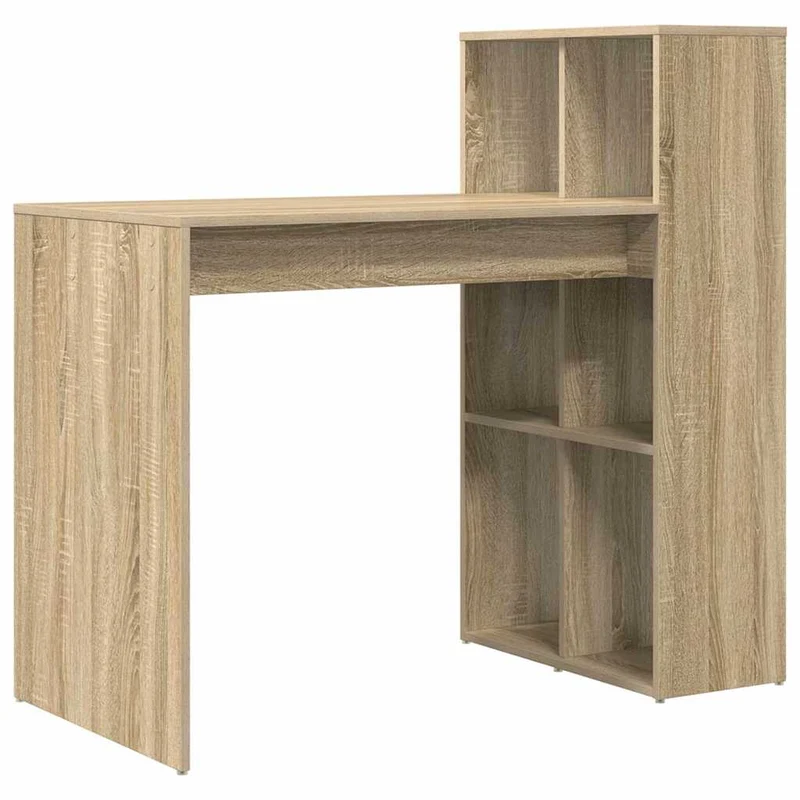 Kleiner Computertisch mit Regal fürs Homeoffice