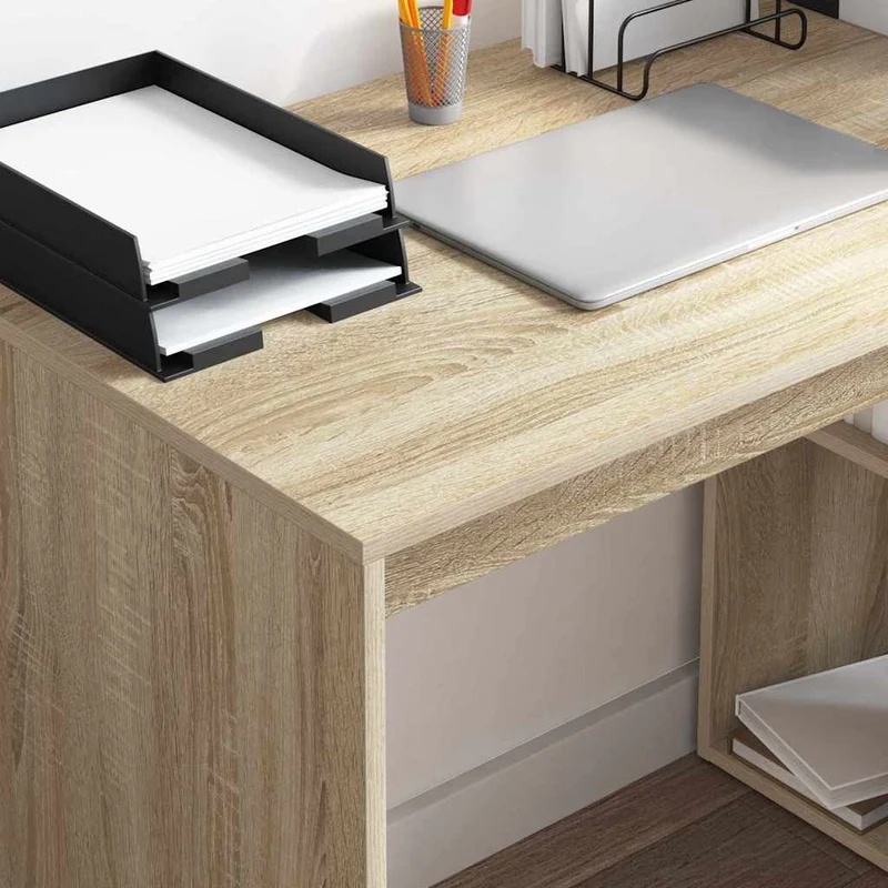 Kleiner Computertisch mit Regal fürs Homeoffice