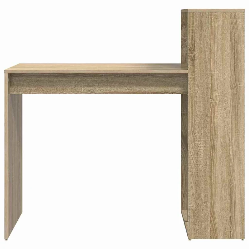 Kleiner Computertisch mit Regal fürs Homeoffice