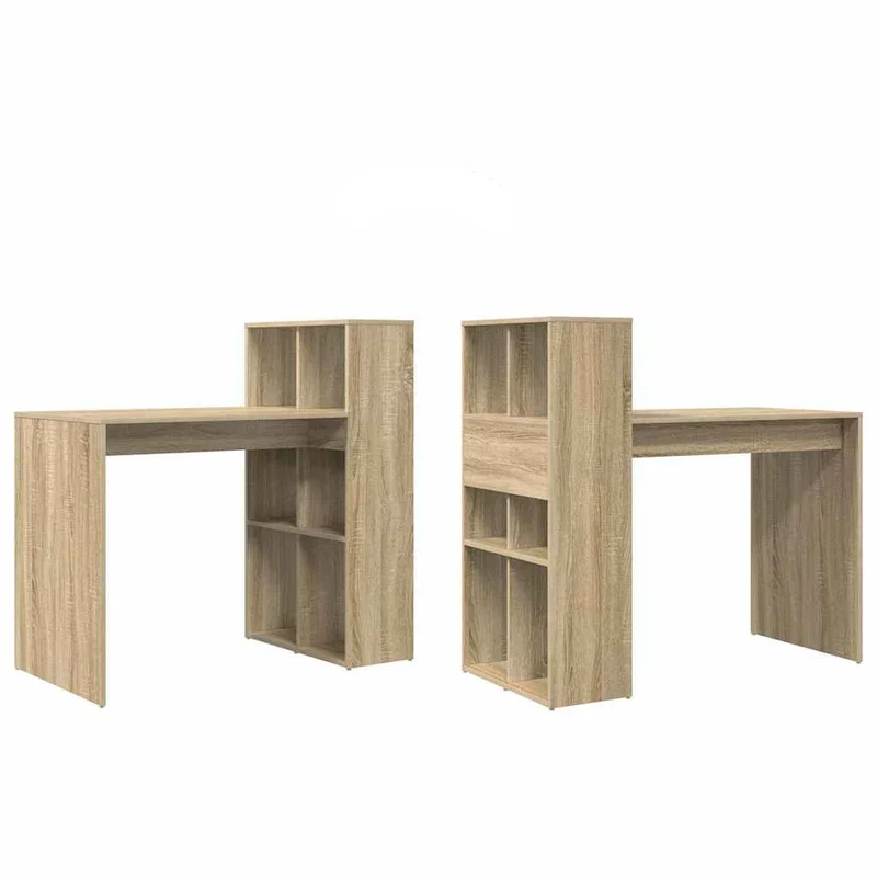 Kleiner Computertisch mit Regal fürs Homeoffice