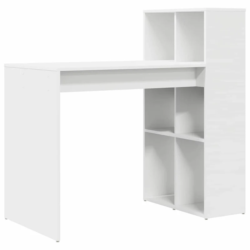 Kleiner Computertisch mit Regal fürs Homeoffice