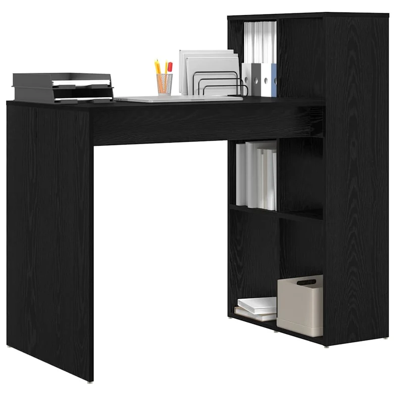 Kleiner Computertisch mit Regal fürs Homeoffice