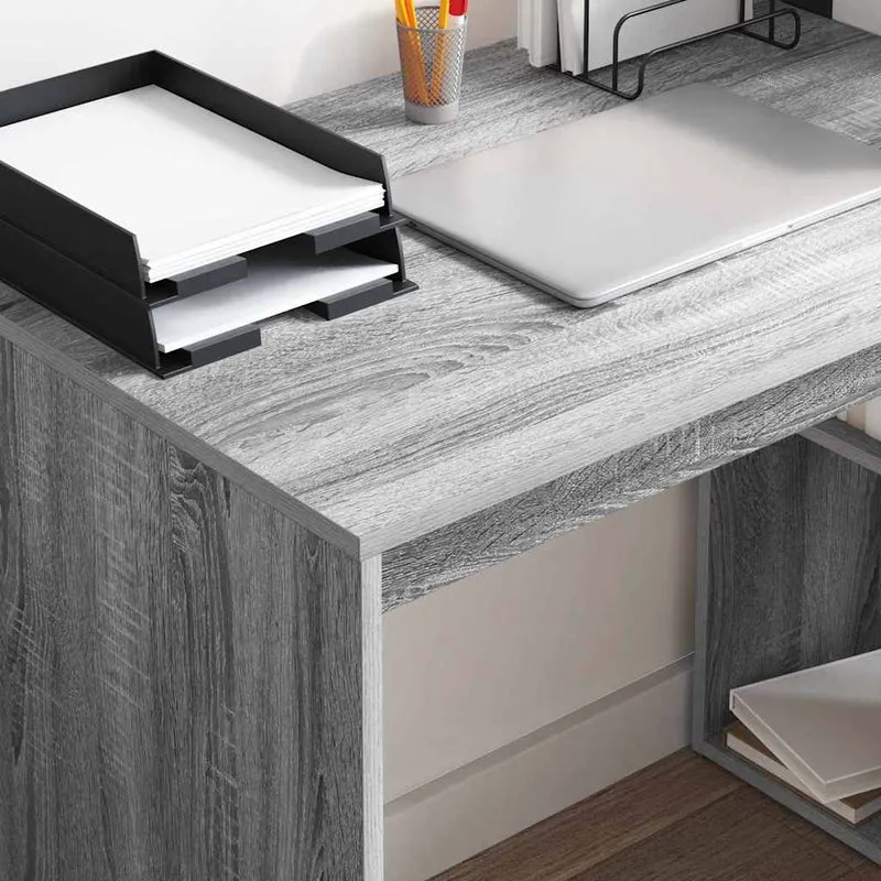 Kleiner Computertisch mit Regal fürs Homeoffice