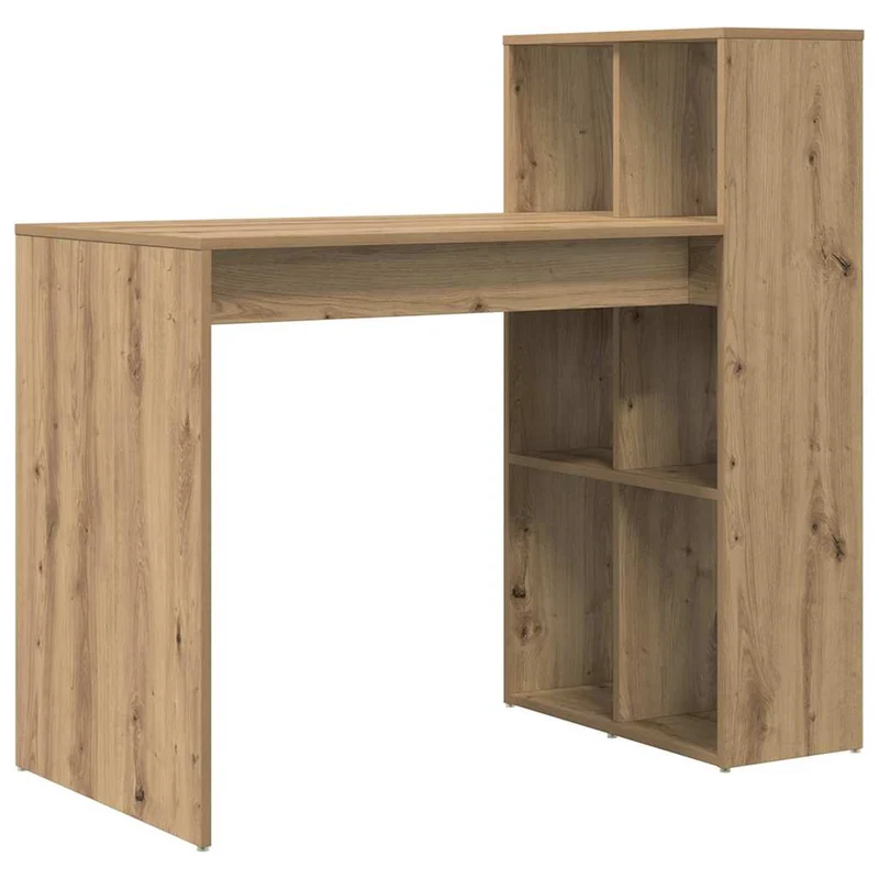 Kleiner Computertisch mit Regal fürs Homeoffice