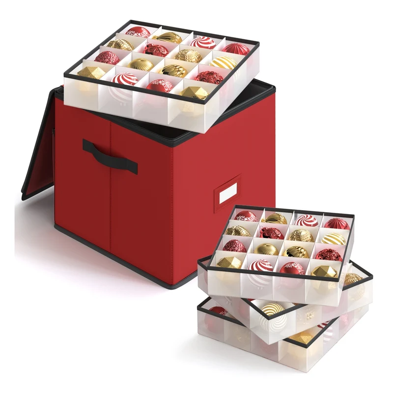 Aufbewahrungsbox für Weihnachtskugeln, Weihnachtskugeln Aufbewahrung